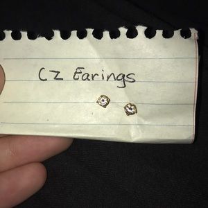 CZ earrings